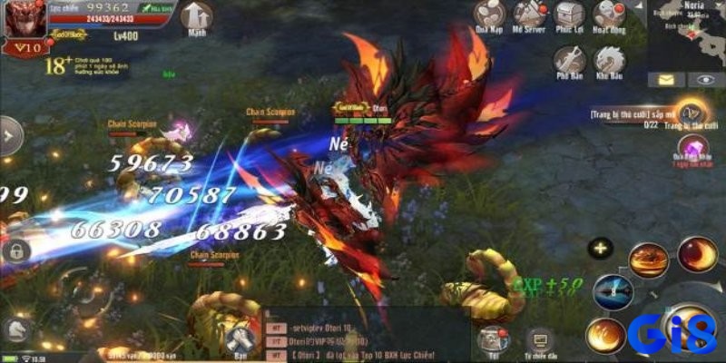 MU Awaken nổi bật với đồ họa 3D mang phong cách dark fantasy