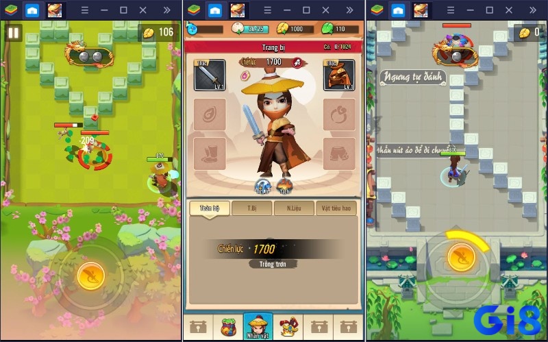 Game Đại Hiệp Piu Piu còn mang đến trải nghiệm PvP đầy kịch tính và cạnh tranh