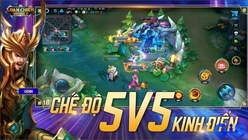 Leo rank trong game loạn chiến mobile