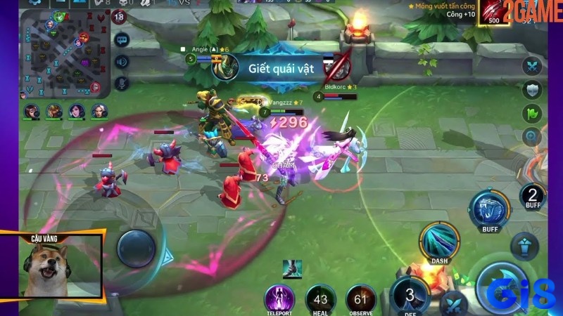Nâng cấp tướng là một trong những nhiệm vụ quan trọng nhất trong loạn chiến mobile