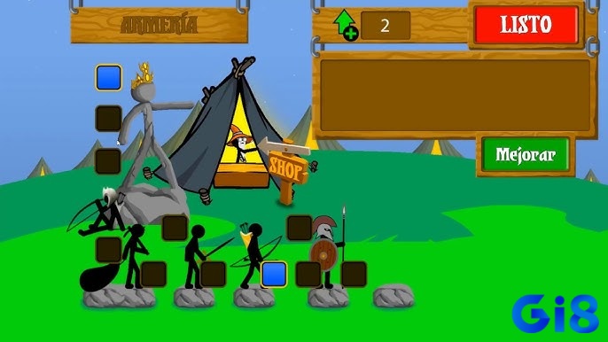 Công trình quan trọng nhất trong game là tượng đài mà bạn cần bảo vệ