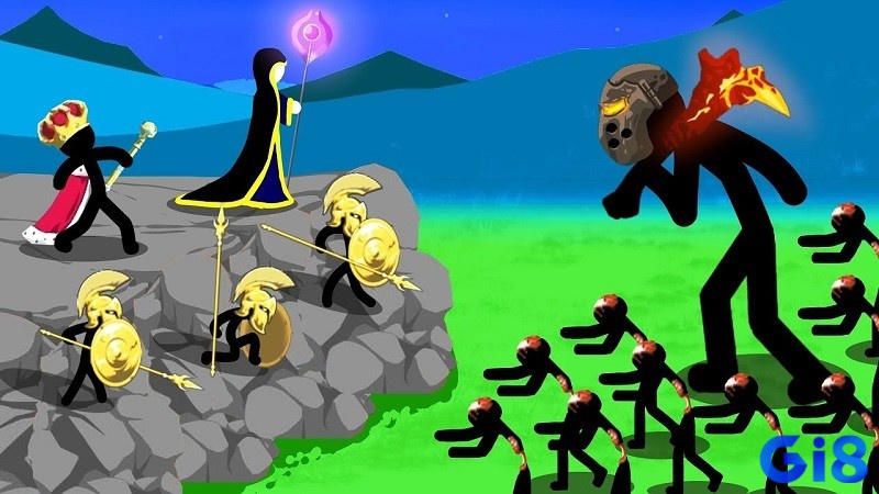Game Stick War có nhiều chế độ chơi đa dạng và hấp dẫn