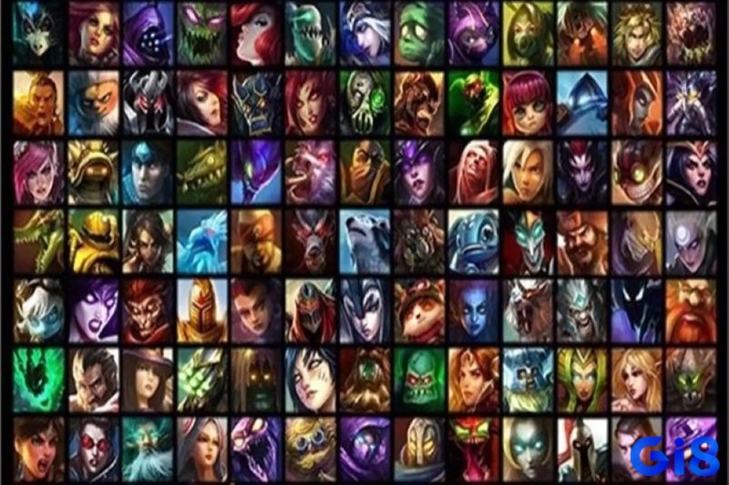 Game Liên Minh Huyền Thoại có hơn 147 tướng đa dạng