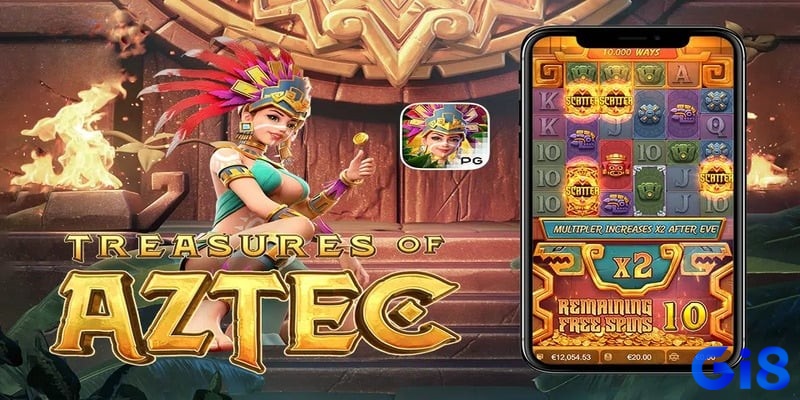 Game nổ hũ Aztec đồ họa đẹp trải nghiệm 6 cuộn hấp dẫn