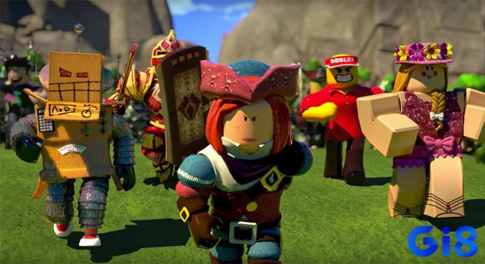 Game Roblox với đồ họa dạng khối đẹp mắt