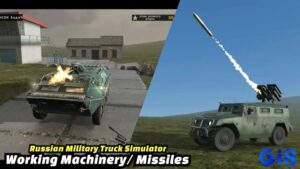 Game Russian Military Truck mô phỏng lái xe quân sự cực chất