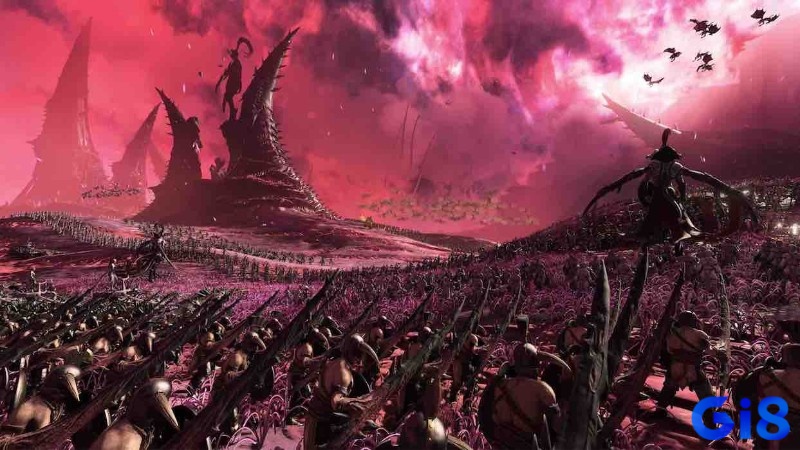 Bối cảnh thế giới Warhammer rộng lớn được tái hiện sống động trong Total War: Warhammer 3