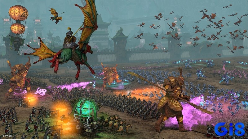 Trong Total War: Warhammer 3, nguời chơi sẽ trực tiếp chỉ huy đội quân trên chiến trường