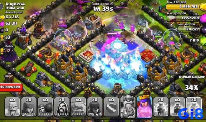 Clash of Clans vẫn giữ vững sức hút nhờ gameplay xây dựng – chiến đấu hấp dẫn và cộng đồng mạnh mẽ.