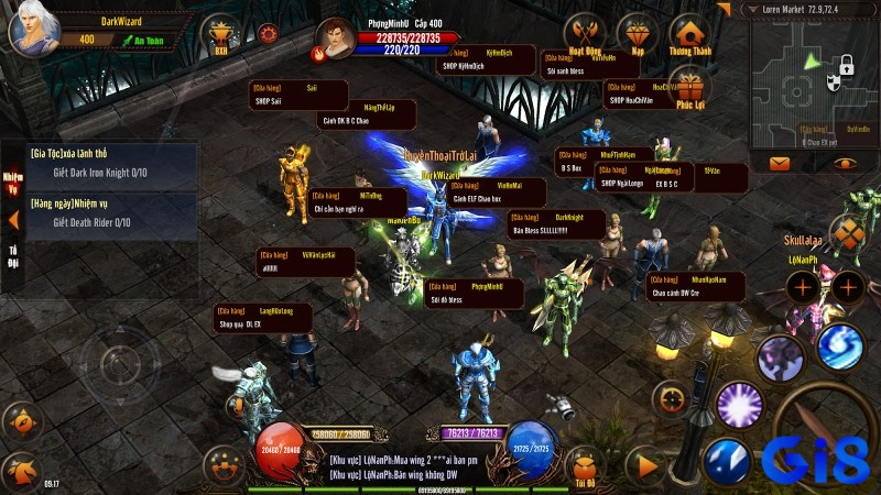 Game nổi bật với cơ chế chuyển hệ và kế thừa trang bị linh hoạt