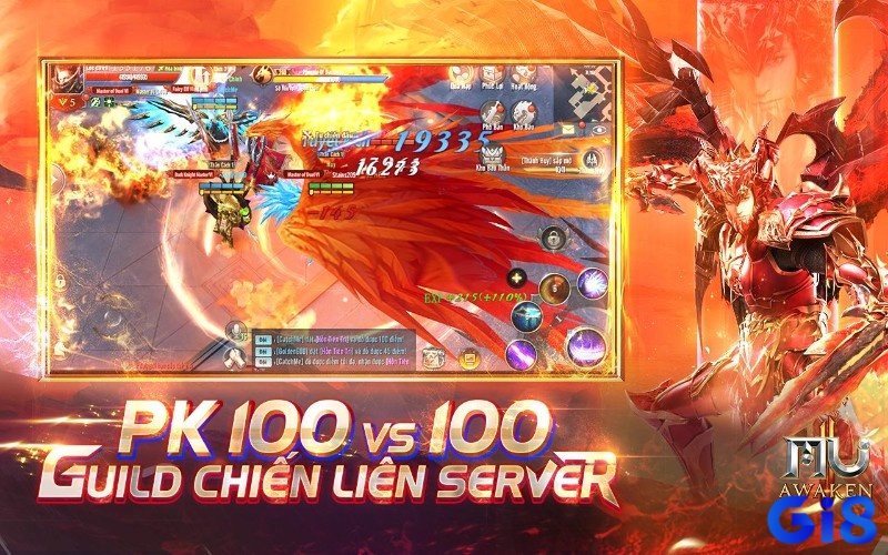 Hiệu ứng và âm thanh trong MU Awaken sống động kịch tính