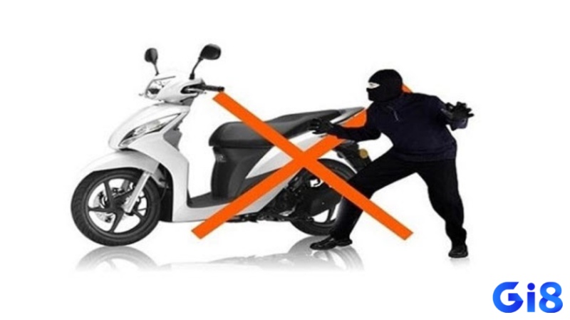 Mơ mất xe máy màu trắng ám chỉ về kẻ tiểu nhân