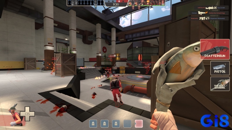 Team Fortress 2 – FPS vui nhộn với phong cách hoạt hình độc đáo và lối chơi cân bằng.