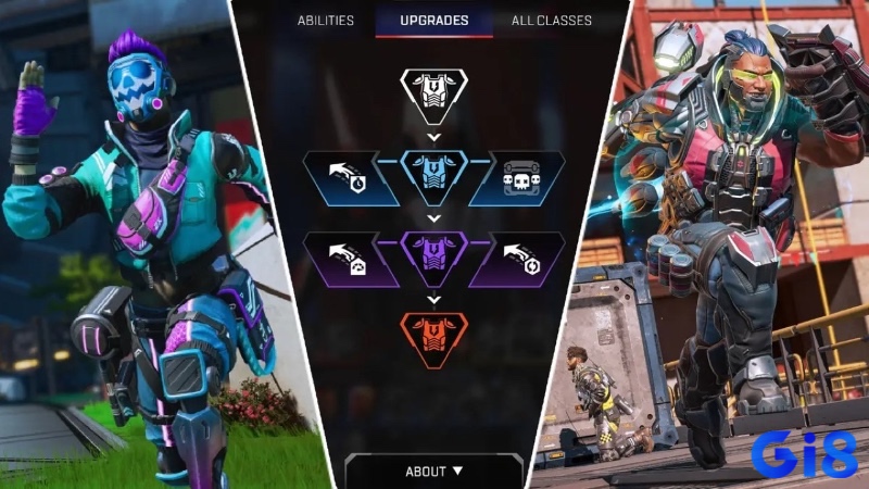 Apex Legends mang đến trải nghiệm battle royale sôi động với hệ thống nhân vật có kỹ năng riêng.