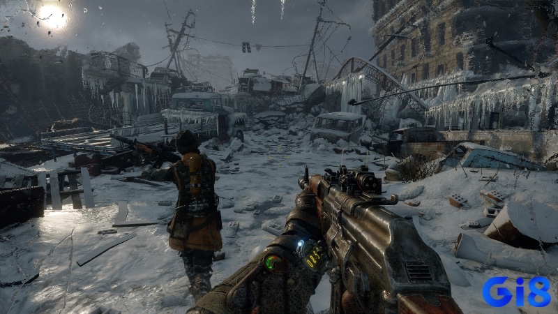 Metro Exodus kết hợp yếu tố bắn súng và sinh tồn trong một thế giới hậu tận thế đầy ám ảnh.