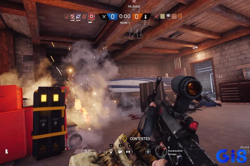 Rainbow Six Siege nổi bật với chiến thuật cao và môi trường có thể phá hủy hoàn toàn.
