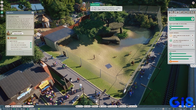 Planet Zoo 2 – xây dựng và quản lý vườn thú với hơn 200 loài động vật, môi trường sinh thái chân thực và hệ thống di truyền chi tiết.