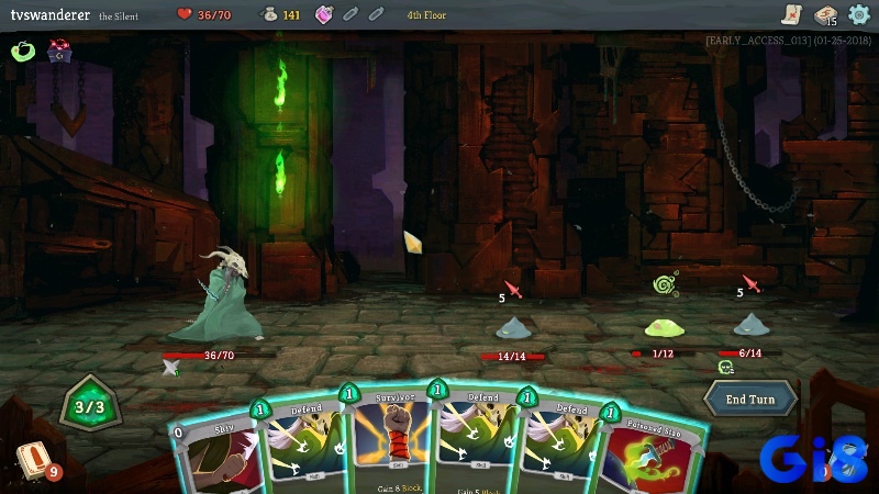 Slay the Spire – vua của game thẻ bài offline với lối chơi roguelike đầy thử thách.