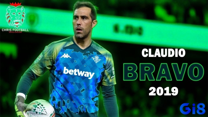 Claudio Bravo xuất sắc trong top thủ môn hay nhất laliga khi có kinh nghiệm và đẳng cấp xử lý tình huống
